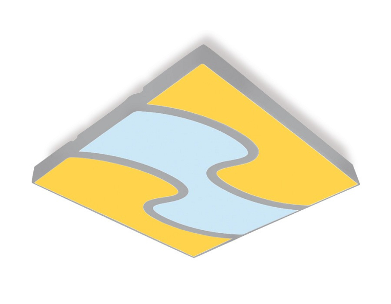 Накладной светильник Ambrella Orbital Parrus FP2403 WH/BK 288W D680*680