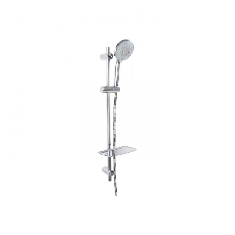 Душевой гарнитур Bravat Waterfall D154CP-2-RUS хром