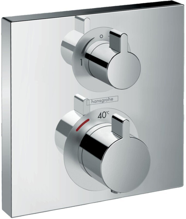 Термостат для душа Hansgrohe Ecostat Square 15714000, хром