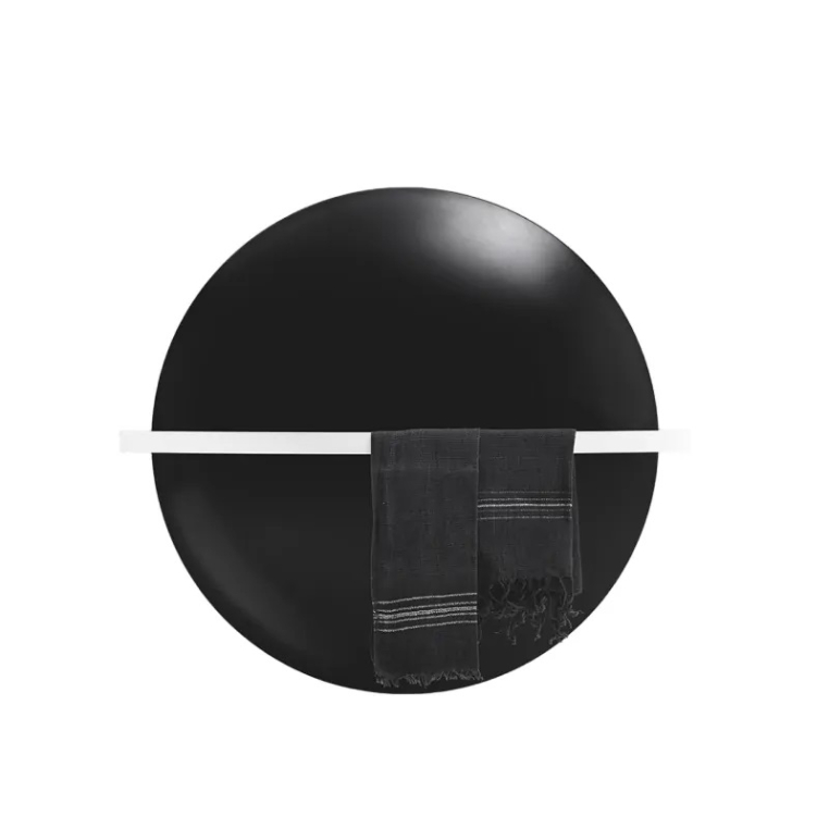 Полотенцесушитель Antrax Saturn&Moon ECESM073001T/Neop ⌀73 см электрический, цвет Neop