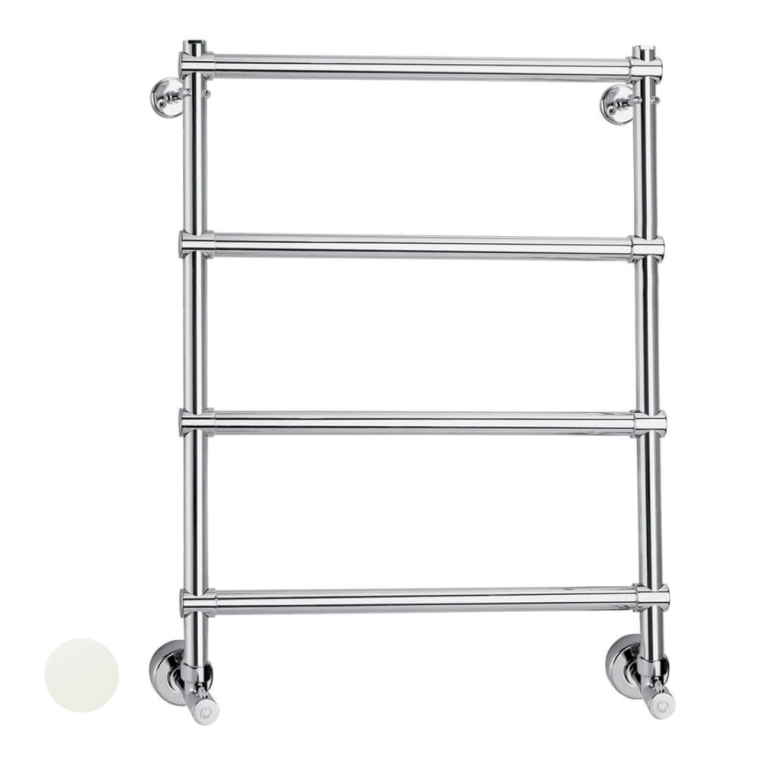 Полотенцесушитель водяной Margaroli Sole 43x71 4423704WH белый