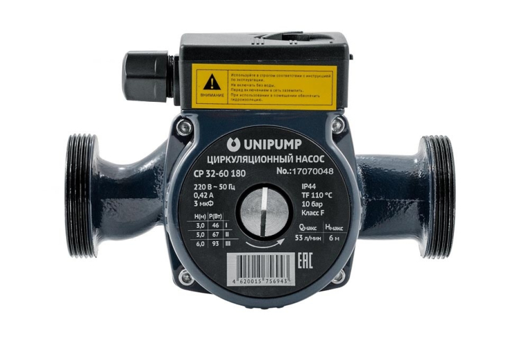 Циркуляционный насос Unipump CP 32-60 180 (81257)