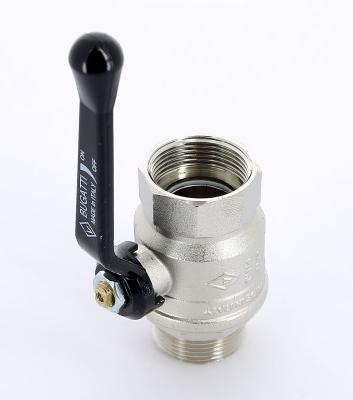 Кран шаровой Bugatti 1 1/4" ВН (рычаг из алюминия) серия New Jersey 09150006 (09150006)