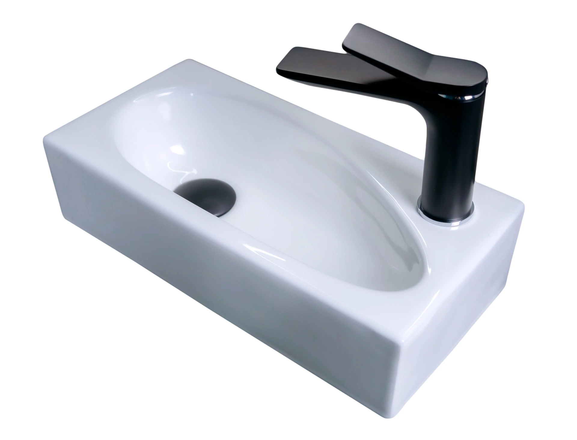 Раковина Gid N9265 51137 подвесная белая 40x20x10