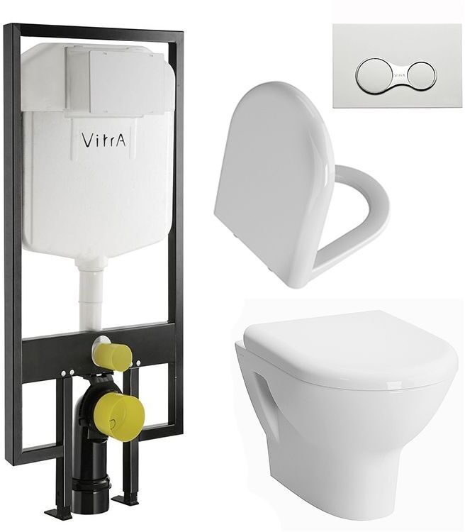 Комплект 4 в 1 VitrA Zentrum 9012B003-7205 без микролифта