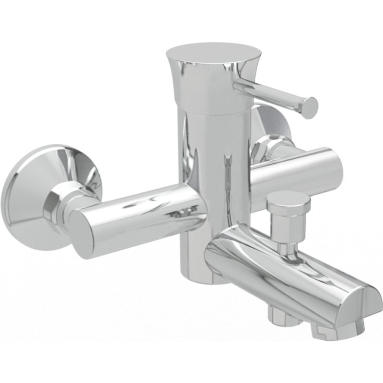 Смеситель для ванны и душа Cezares Positano POSITANO-VM-01 хром