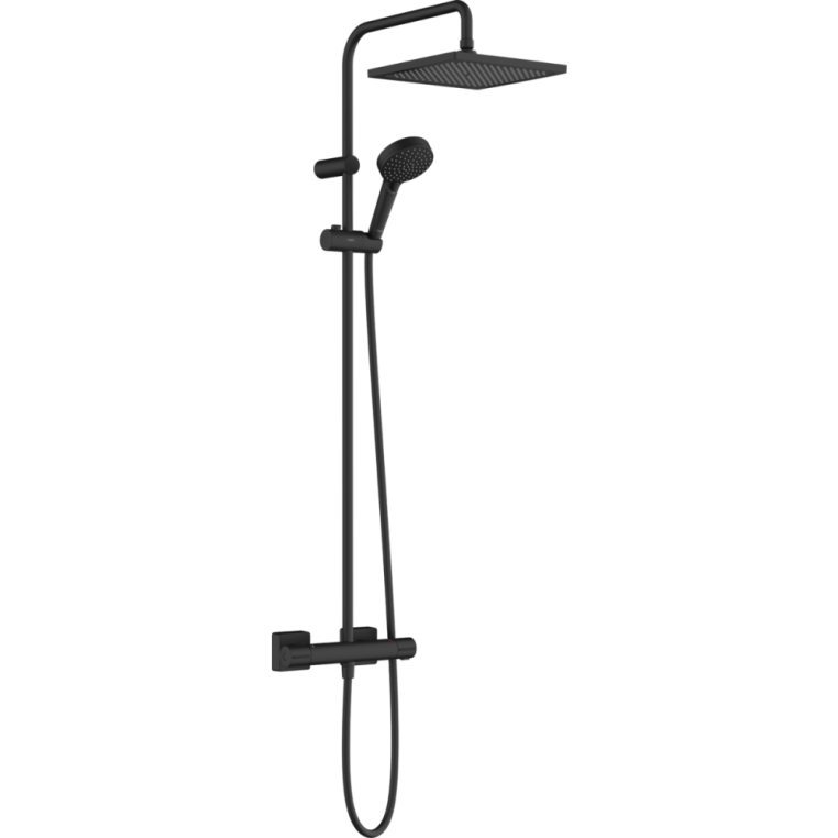 Душевая стойка Hansgrohe Vernis Shape 26427670 черный