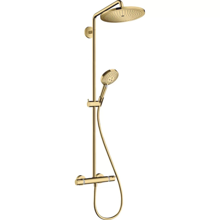 Душевая стойка Hansgrohe Croma Select 26890990 золото