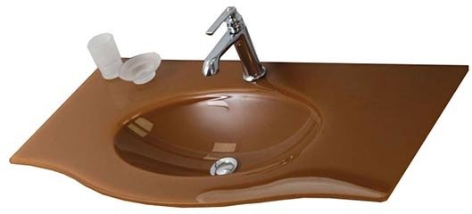 Раковина Cezares Petalo 87 см PETALO-ORO-900-VTR