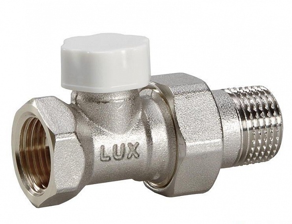 Клапан Luxor easy DD 121 3/4' линейный запорный на обратную подводку  (4432)