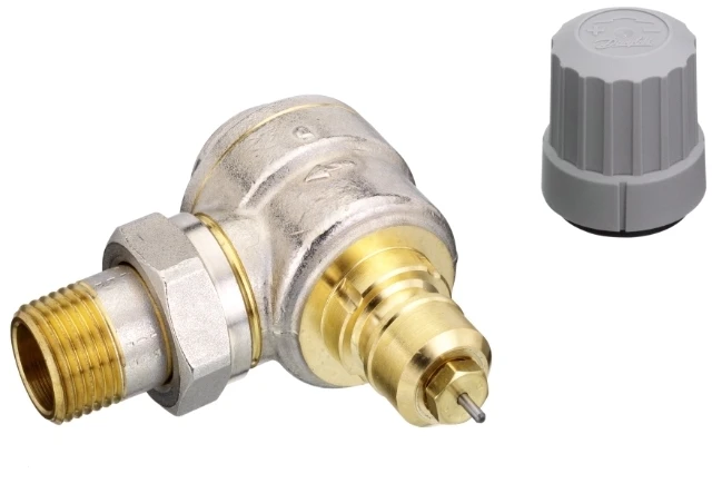 Danfoss Корпус клапана RTR-G-20 угловой, никелиров. (013G3385)