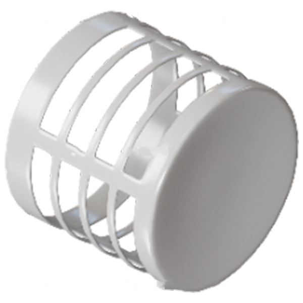 ROMMER RCA-0080-010004 Наконечник белый D80 (алюминий)