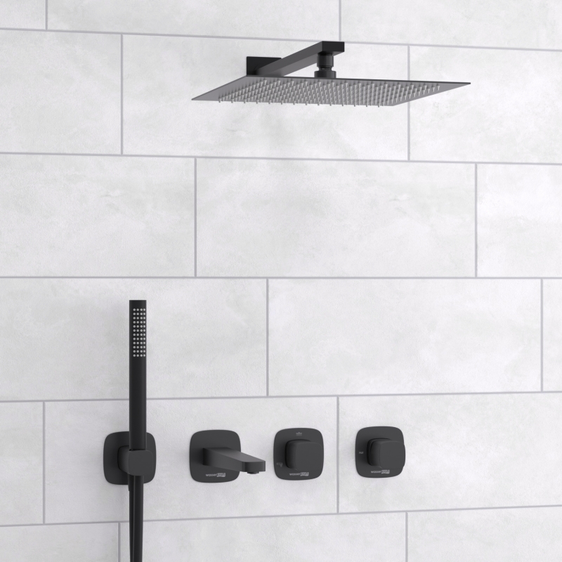 A9151.265.315.219.162.327.242.217 Встраиваемый комплект для ванны с верхней душевой насадкой, лейкой